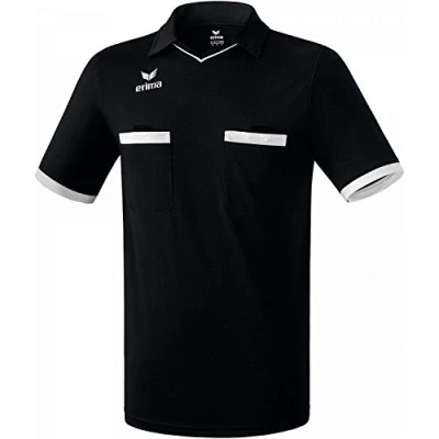 Abbildung von erima Herren Trikot Saragossa Schiedsrichtertrikot, schwarz/weiß, M, 3130711