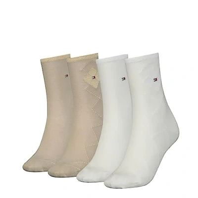 Abbildung von Tommy Hilfiger Damen Socken Shiny 4er Pack