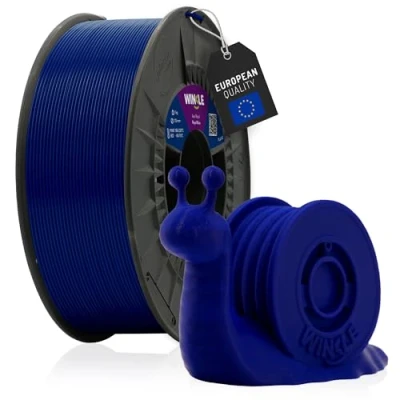 Abbildung von WINKLE PLA HD Filament 1.75mm Königsblau, 1kg Spule, 3D Drucker Kompatibel mit FDM Druckern, Druckmaterialien, Maßgenauigkeit +/ 0.05mm, Bioabbaubar Leicht zu Bedrucken