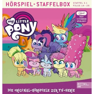 Abbildung von My little Pony Staffelbox 2.2 (Folgen 14 26 der 2. Staffel) Die Original Hörspiele zur TV Serie