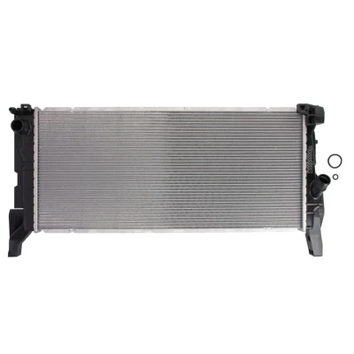 Abbildung von NRF 59285 Kühler, Motorkühlung Aluminium 680 299 22 mit Dichtring Kühlrippen gelötet
