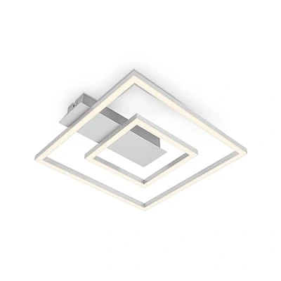 Abbildung von BRILONER LED Deckenlampe Frame, Deckenleuchte mit warmweißer Lichtfarbe, 18W Lampe, Wohnzimmerlampe, Schlafzimmerlampe, 320x300x50 mm (LxBxH)