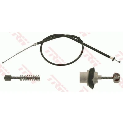 Abbildung von TRW GCH169 Handbremsseil 1435, 1178 Trommelbremse FIAT: Panda II Hatchback