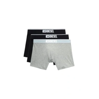Abbildung von Diesel Umbxsebastianthreep 3 PACK Panties, Herren, Größe: Large, Black/grey