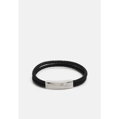 Abbildung von Calvin Klein Wrapped Braided Armband, Herren, Größe: One Size, Black