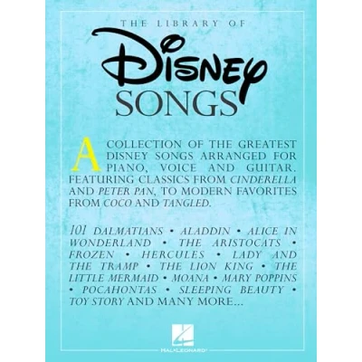 Abbildung von the Library of Disney Songs: Over 50 Greatest Songs