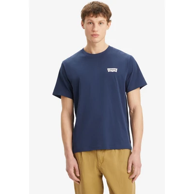 Abbildung von Levi&#039;s Herren Ss Relaxed Fit Tee T Shirt, Icon Button Dress Blues, S