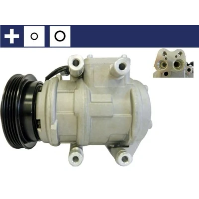 Abbildung von MAHLE ORIGINAL ACP 1228 000S Kompressor 10PA15C Doowon 12 PAG 46 R 134a mit Dichtring HYUNDAI: Tucson, KIA: Sportage II