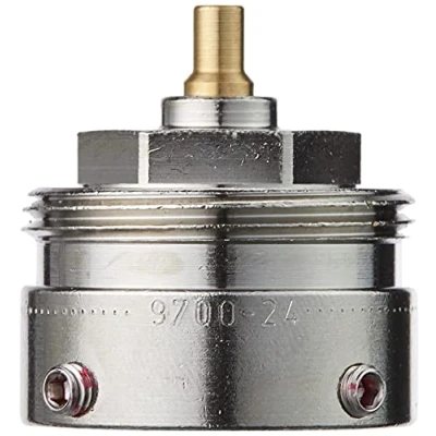 Abbildung von Adapter für Danfoss RAVL 26mm Ventile auf M 30 x 1,5 Schraubgewinde