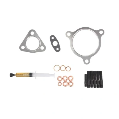 Abbildung von AJUSA JTC11303 Montagesatz, Lader with studs, syringe oil mit Dichtungen Montageanleitung AUDI: A3 Hatchback, TT Coupe