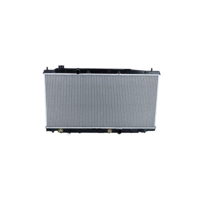 Abbildung von NRF 550184 Kühler, Motorkühlung Aluminium 718 350 16 Kühlrippen gelötet HONDA: Jazz 3