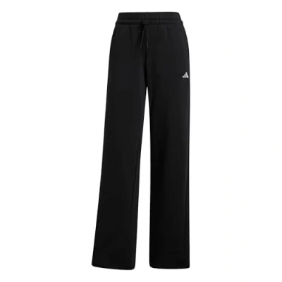 Abbildung von adidas Damen Essentials SMALL Logo Feel Cozy Open Hem Pants, Black/White, L