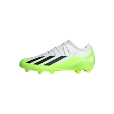 Abbildung von adidas Performance X CRAZYFAST.3 FG Fußballschuh Nocken, Herren, Größe: 44 2/3, Footwear white/core black/lucid lemon Schuhe