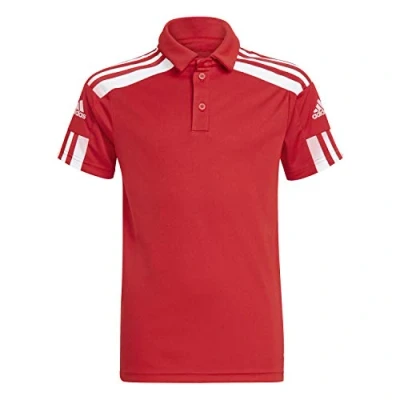 Abbildung von adidas Performance Poloshirt für Kinder, Größe: 164, Rotweiss
