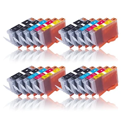 Abbildung von Cenado 20 Druckerpatronen kompatibel für Canon PGI 525 CLI 526 Pixma IP4850 IP4950 IX6550 MG5150 MG5250 MG5350 MG6150 MG6250 MG8150 MG8250 MX710