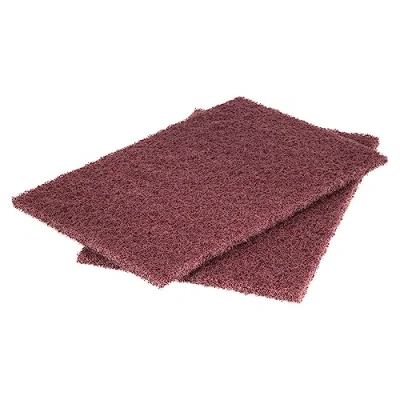 Abbildung von wolfcraft 2 Schleifvlies Pads 150 x 230 10 mm mittel 5899000 Zum Anschleifen, Entrosten und Polieren von Holz Metall Oberflächen Körnung: 360