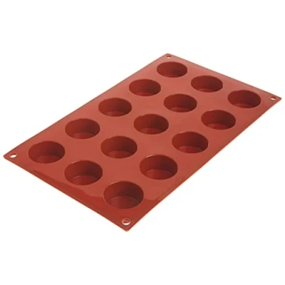 Abbildung von Silikomart 20.027.00.0060 SF 027 PETIT FOURS SILICONE MOULD ø40 H 20 MM