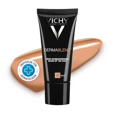 Abbildung von Vichy Dermablend Corrective Foundation 16H 45 Gold 30 ml