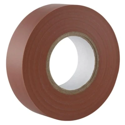 Abbildung von GOCABLETIES Isolierband Braun 19 mm x 20 m strapazierfähiges, selbstklebendes zum Schutz, Bündeln und Reparieren von Kabeln 1 Rolle