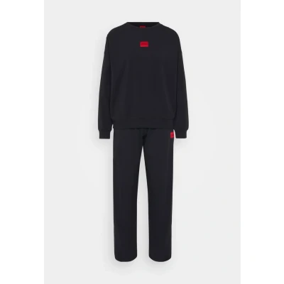 Abbildung von HUGO NITE LONG Nachtwäsche Set, Damen, Größe: XL, Black