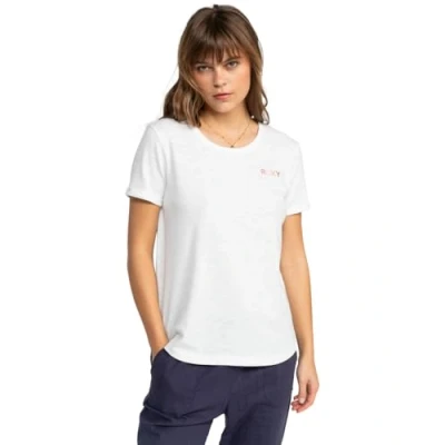 Abbildung von Roxy Damen Saturdaze Ss Tee T Shirt, schneeweiß, S