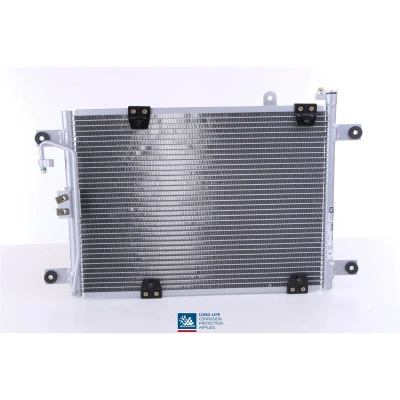 Abbildung von NISSENS 940578 Klimakondensator ohne Trockner Aluminium 500 R 134a