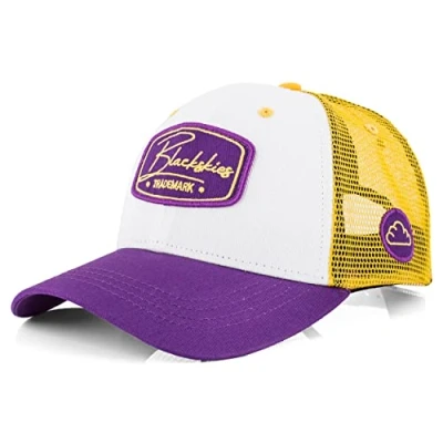 Abbildung von Blackskies Razor Baseball Cap, Herren, Größe: One Size, White yellow purple