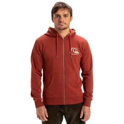 Abbildung von Quiksilver Graphic Mix Hoodie Zip Fleece mit Reißverschluss Mann