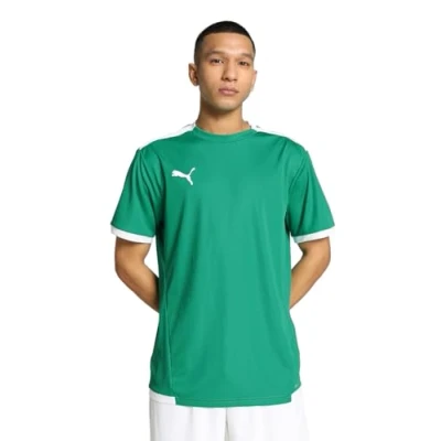 Abbildung von puma Herren Teamliga Jersey Shirt, Pepper Green White, XL EU