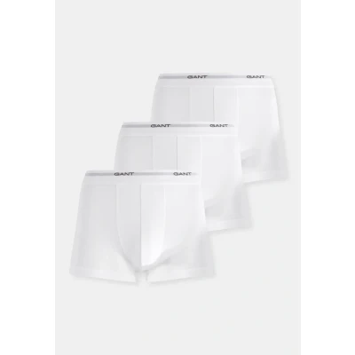 Abbildung von GANT CORE Trunk 3 PACK Panties, Herren, Größe: Small, White