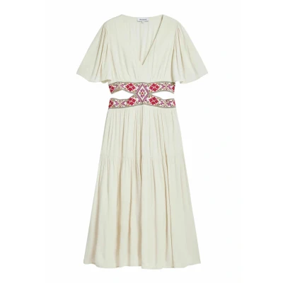 Abbildung von Desigual Maxikleid, Damen, Größe: XXS, White
