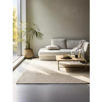 Abbildung von HANSE Home Teppich »Jaipur«, rechteckig, 10 mm Höhe, Jute, Natur, Wohnzimmer, Esszimmer, Schlafzimmer, Flur, Läufer, Boho