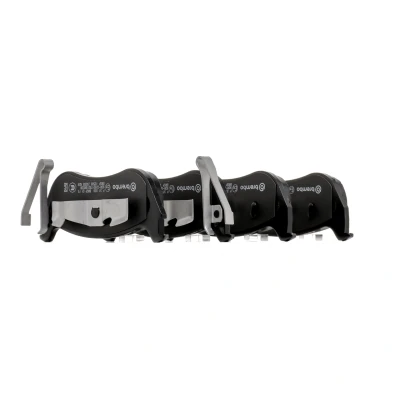 Abbildung von BREMBO P 37 009 Bremsbelagsatz exkl. Verschleißwarnkontakt mit Kolbenclip ohne Zubehör JEEP: Cherokee III, WRANGLER 2