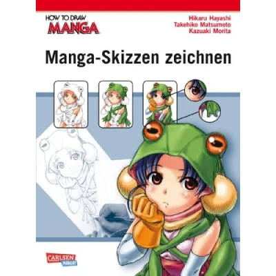 Abbildung von How To Draw Manga: Manga Skizzen zeichnen: Gesichter und Figuren skizzieren lernen von Profis für Fortgeschrittene