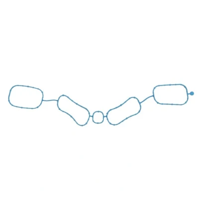 Abbildung von REINZ 71 13377 00 Ansaugkrümmerdichtung FPM (Fluor Kautschuk)