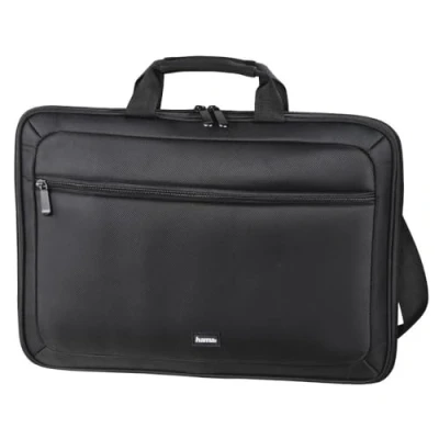 Abbildung von Hama Laptop Tasche bis 13.3 Zoll (Notebook für Laptop, Tablet, MacBook, Chromebook 13,3 Zoll, Umhängetasche als Arbeitstasche oder Schultasche Herren und Damen) schwarz