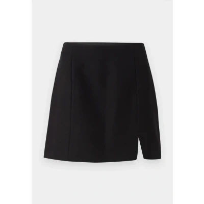 Abbildung von VILA Vicammi Short Skirt Minirock, Damen, Größe: 34, Black beauty