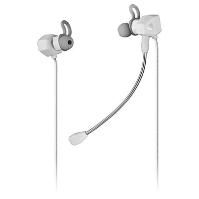 Abbildung von MARS Gaming MIHXW Weiß, In Ear Kopfhörer mit Mikrofon, PS4/PS5/XBOX/SWITCH/PC, pequeño