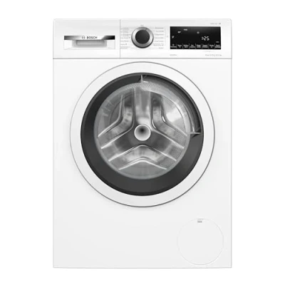 Abbildung von Bosch Hausgeräte WNA13441 Serie 4 Waschtrockner, 9 kg Waschen &amp; 5 Trocknen, 1400 UpM, optimale Trocknung, clevere Dampfbehndlung, leiser und effizienter Motor, Wäschepflege in 60 Minuten