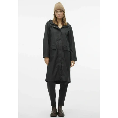 Abbildung von Vero Moda Vmmalou NOOS Parka, Damen, Größe: Small, Black