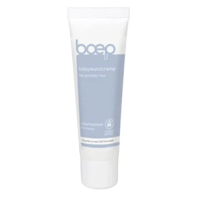 Abbildung von boep Baby Wundschutzcreme Naturkosmetik Windelcreme bei gereizter, wunder Haut im Windelbereich Vegane Zinksalbe Entwickelt von einer Ärztin &amp; Mama (50ml)