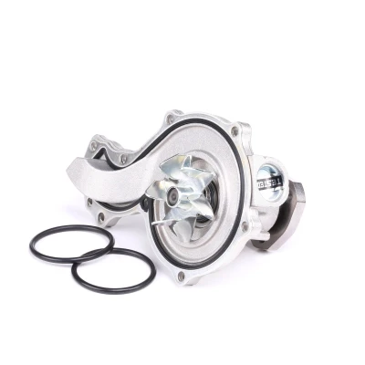 Abbildung von SKF VKPC 81410 Wasserpumpe mit Dichtungen Stahlblech für Keilrippenriementrieb VOLKSWAGEN: GOLF 3, 3 Cabrio, 2, AUDI: 80 B4 Saloon, Coupe B3