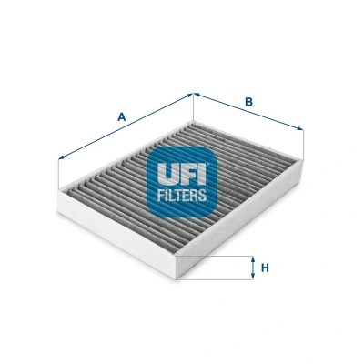 Abbildung von UFI Filters 54.159.00 Innenraum Aktivkohleluftfilter für Autos