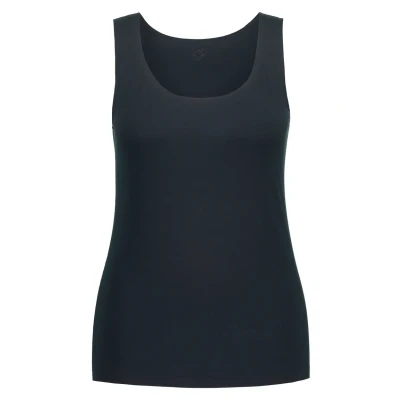 Abbildung von Ulla Popken Bonded Unterhemd/shirt, Damen, Größe: 46/48, Black
