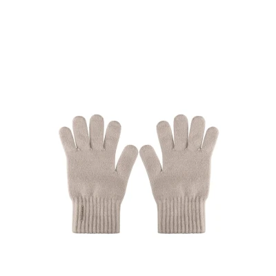 Abbildung von VIVISENCE Damen Winter Handschuhe Mit Gemütlich Stilvolle Breitem Strickbündchen Hergestellt Aus Warmem Garn Wollzusatz Perfekt Für Kalte Wintertage Herbst Modell 7202, Beige,Einheitsgröße