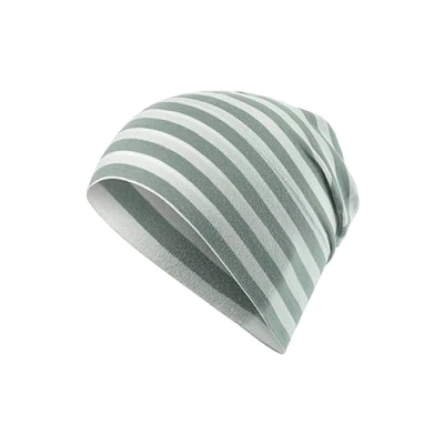 Abbildung von Sterntaler Baby Jungen Beanie GOTS Slouch Mütze Baby, Kinderbeanie aus Singlejersey mit Streifen grün, 45