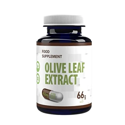 Abbildung von Olivenblatt Extrakt (Olive Leaf Extract) 450mg 120 Vegan Kapseln, Laborgeprüft, Immunsystem Stärken, Reich an Polyphenolen