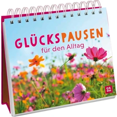 Abbildung von Glückspausen für den Alltag: Aufstellbuch mit vielen Fotos und Sprüchen mehr Ruhe, Zufriedenheit Gute Laune (Geschenke Lebensfreude, Glücksgefühle Achtsamkeit im Alltag)