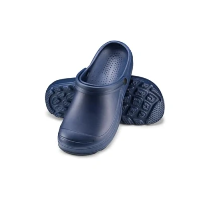 Abbildung von ESTRO Gartenschuhe Herren Clogs Garten Gartenclogs Männer Leicht Gummischuhe für F08 (43 EU, Dunkelblau)