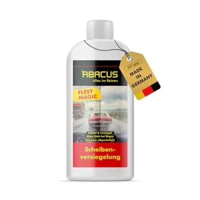 Abbildung von ABACUS® Fleet Magic® Scheibenversiegelung Auto Glasversiegelung Nanoversiegelung Regenabweiser mit Lotus Effekt Abperleffekt für klare Sicht 250 ml (4046)